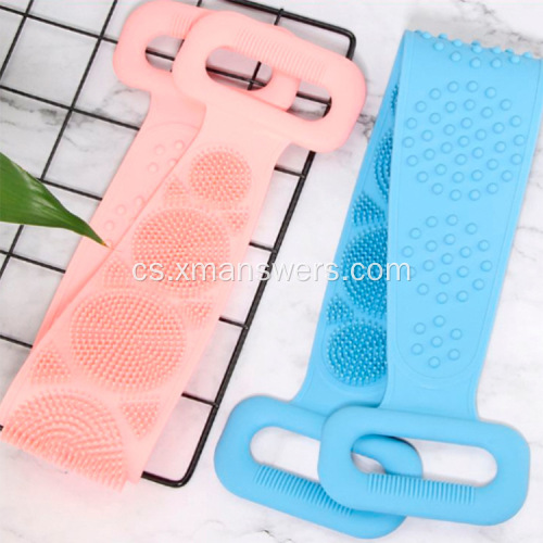Nejprodávanější silikonový pásový masážní kartáč do koupele